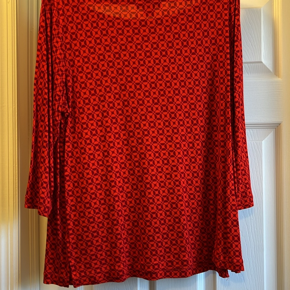 Patterned jersey top - Picture 3 of 3